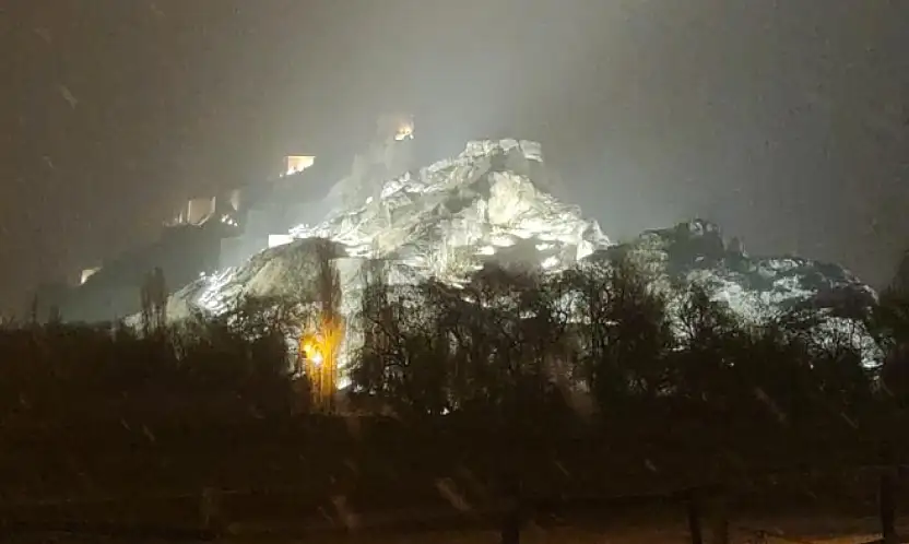 Van'da kar yağışı