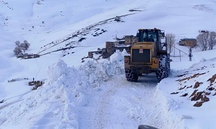 Van'da karla mücadele çalışmaları sürüyor