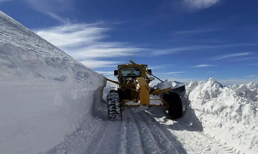 Van'da karla mücadele çalışmaları sürüyor