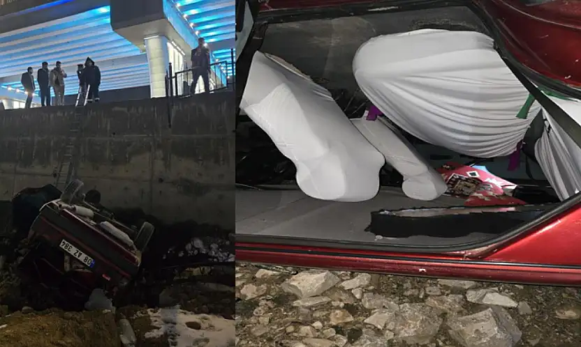 Van'da otomobil takla attı