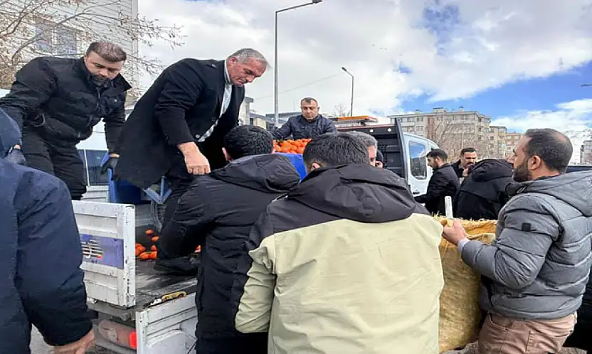 Van'da seyyar satıcılara müdahale