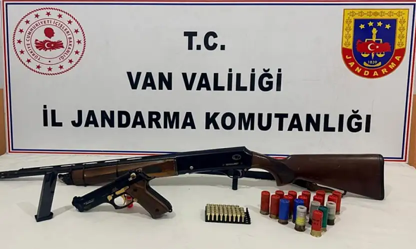 Van'da silah ele geçirildi