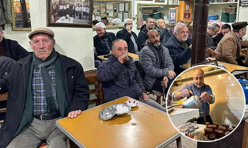 Van'da soba başında 83 yıllık çay geleneği
