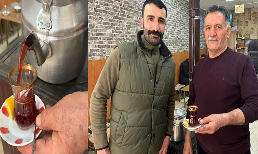 Van'da soba üzerinde demlenen kış çayları ilgi görüyor