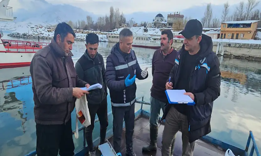 Van'da su ürünlerine sıkı denetim