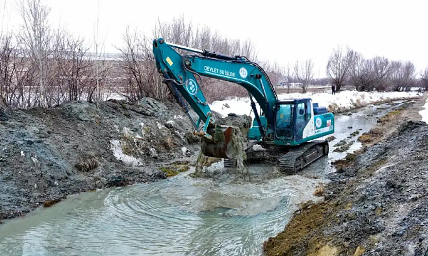 Van'da taşkınlara karşı önlem