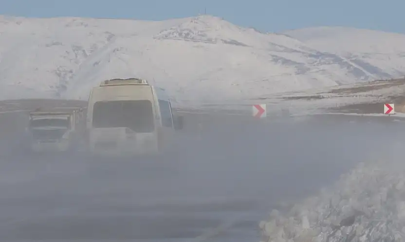 Van'da tipi yüksek kesimlerde etkili oluyor