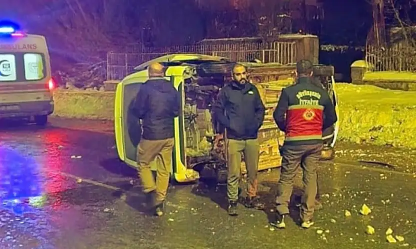 Van'da trafik kazası: 1 yaralı