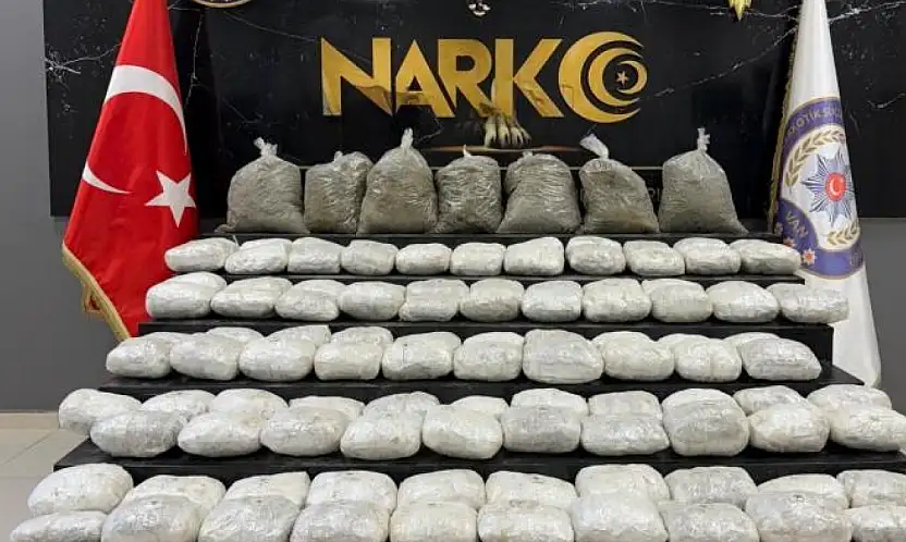Van'da uyuşturucu ele geçirildi