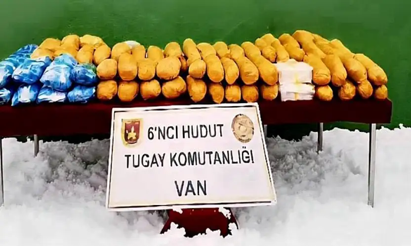 Van'da uyuşturucu ele geçirildi