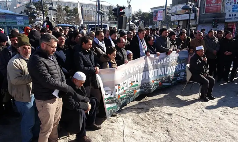 Van'dan, Filistin'e destek mesajları devam ediyor