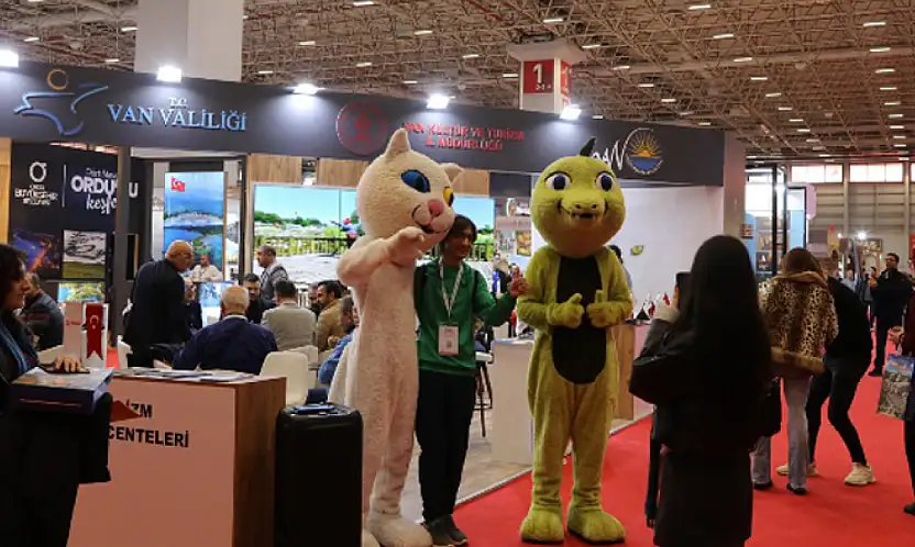 Van, EMITT Turizm Fuarına damga vurdu