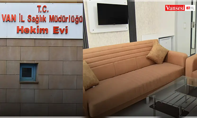 Van hekim evi yenilenen yüzüyle hizmete açıldı