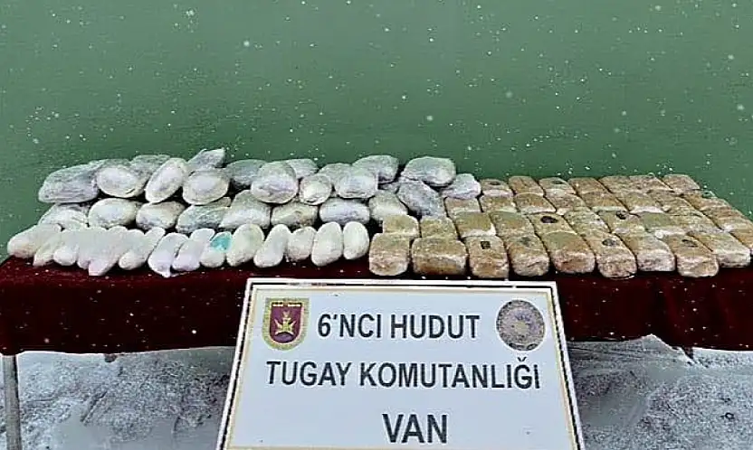 Van hudut hattında uyuşturucu ele geçirildi