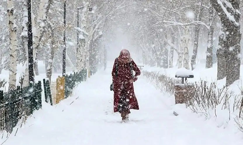 Van için kuvvetli kar yağışı ve fırtına uyarısı!