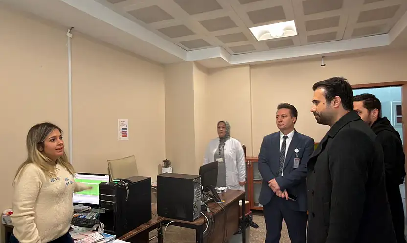 Van İl Sağlık Müdürlüğü'nden Muradiye Devlet Hastanesi'ne inceleme