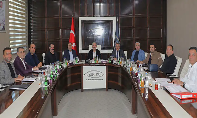 Van'ın sosyo-ekonomik durumu Van TSO'da ele alındı