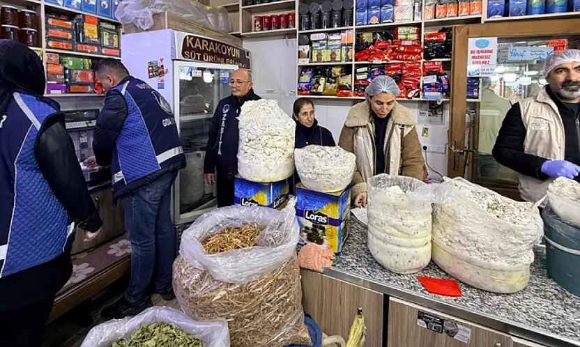 Van Peynirciler Çarşısı'nda sıkı denetim