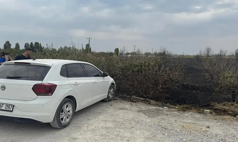 Van YYÜ kampüsünde arazi yangını