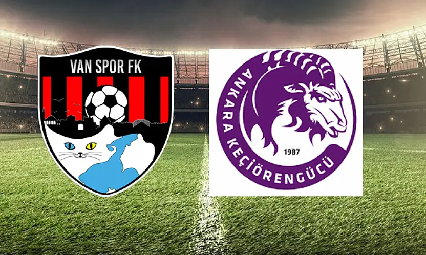 Vanspor, Ankara Keçiörengücüspor maçı hangi kanalda?