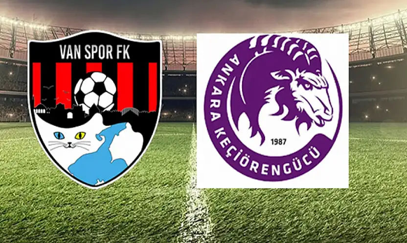 Vanspor, Ankara Keçiörengücüspor maçının ilk onbiri belli oldu