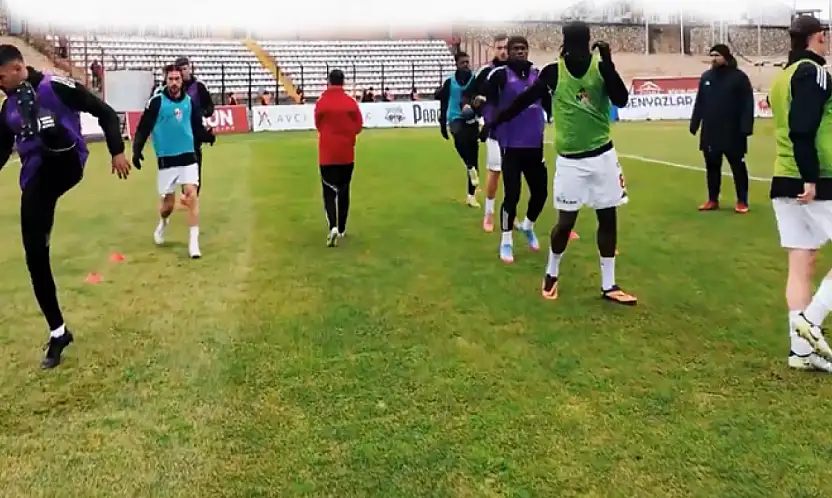 Vanspor, Çorumspor maçının hazırlıklarını sürdürüyor