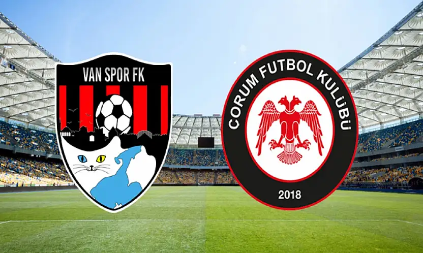 Vanspor, Çorumspor maçının ilk onbirleri belli oldu