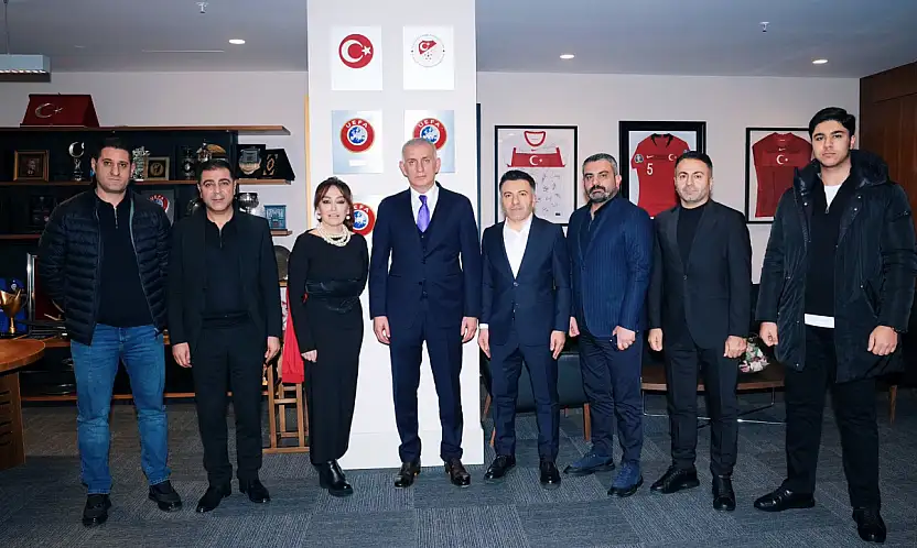 Vanspor FK Yönetiminden TFF Başkanı Hacıosmanoğlu'na ziyaret