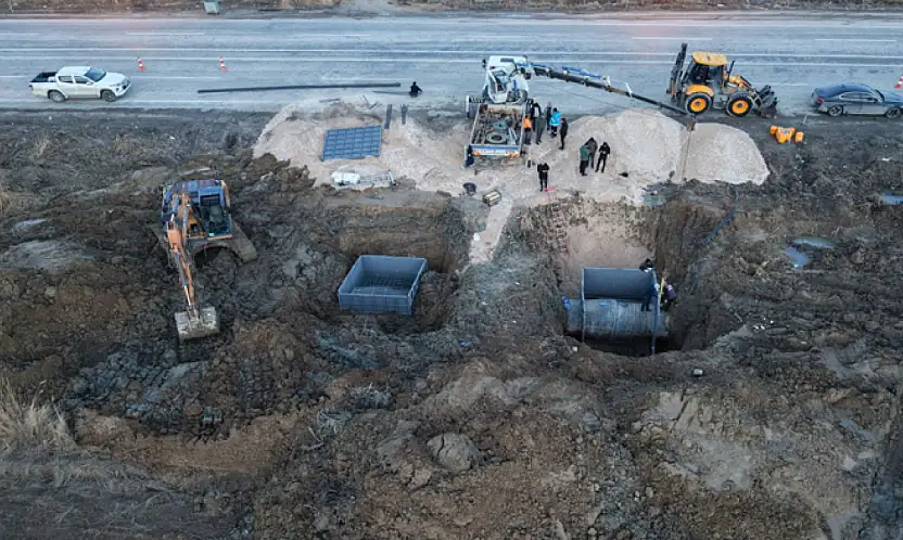 VASKİ ekipleri arızayı giderdi, mahallelere su verildi