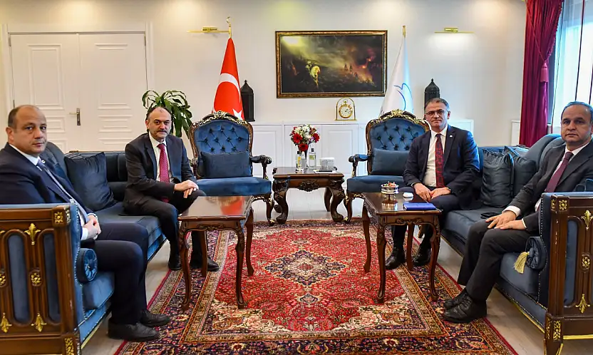 Yeni İl Millî Eğitim Müdürü Çandıroğlu, Vali Balcı'yı ziyaret etti