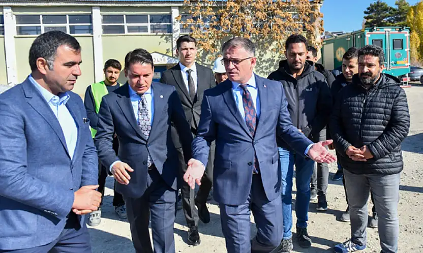 Yeni valilik binasında çalışmalar hızla sürüyor