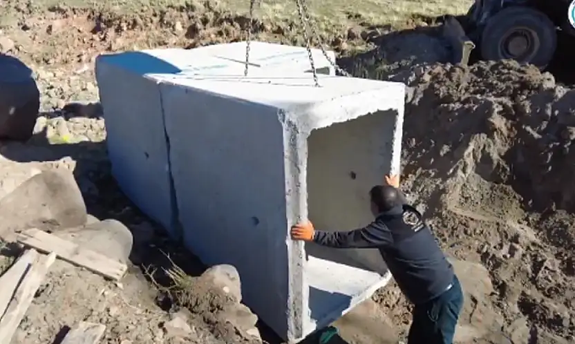 Yukarı Kozluca Mahallesi'nde altyapı çalışması