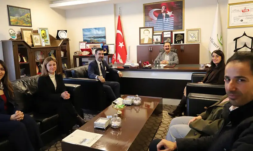 YYÜ İnnovan Girişimcilik Merkezi'nden Van Ticaret Borsası'na ziyaret