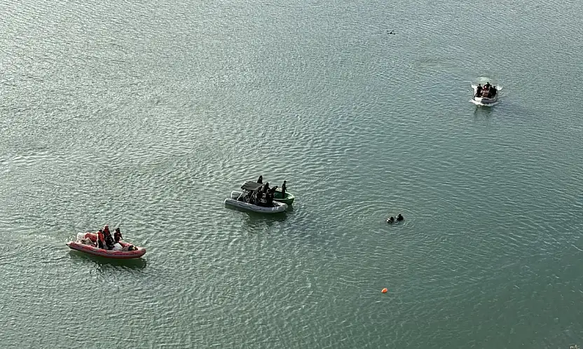 Zernek barajındaki kazada kayıp kişiyi arama çalışmaları sürüyor