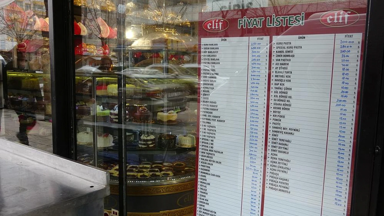 Van'da fiyat listeleri yerini aldı