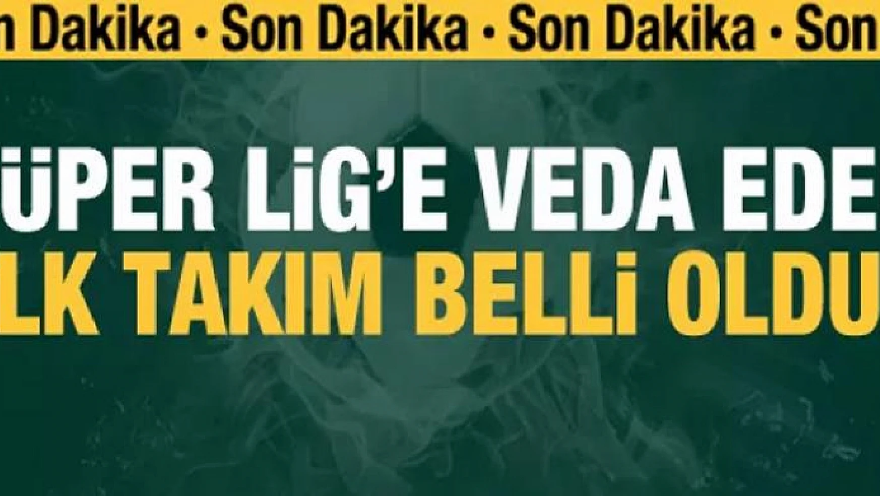 Ankaragücü Süper Lig'e veda etti!