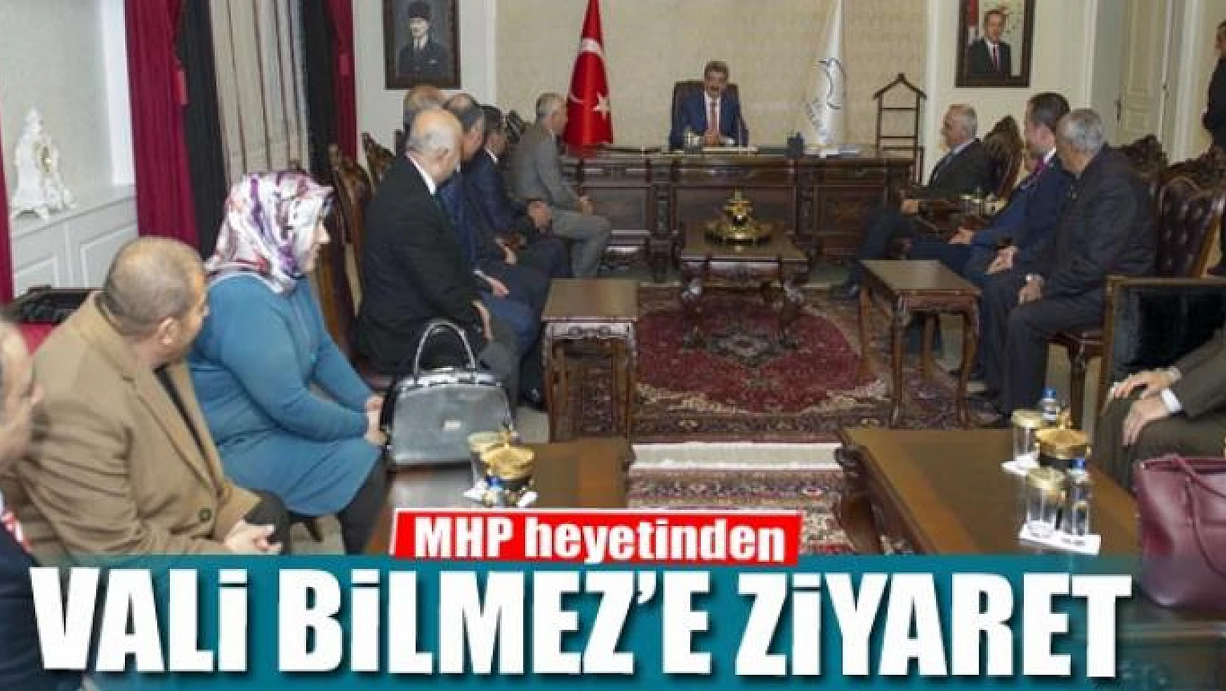 MHP heyetinden Vali Bilmez'e ziyaret