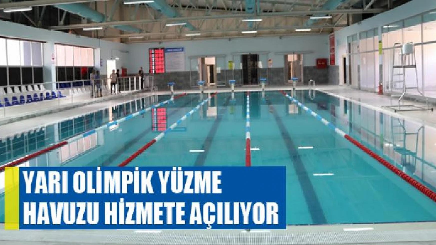 Başkale Belediyesi Yarı Olimpik Yüzme Havuzu hizmete açılıyor