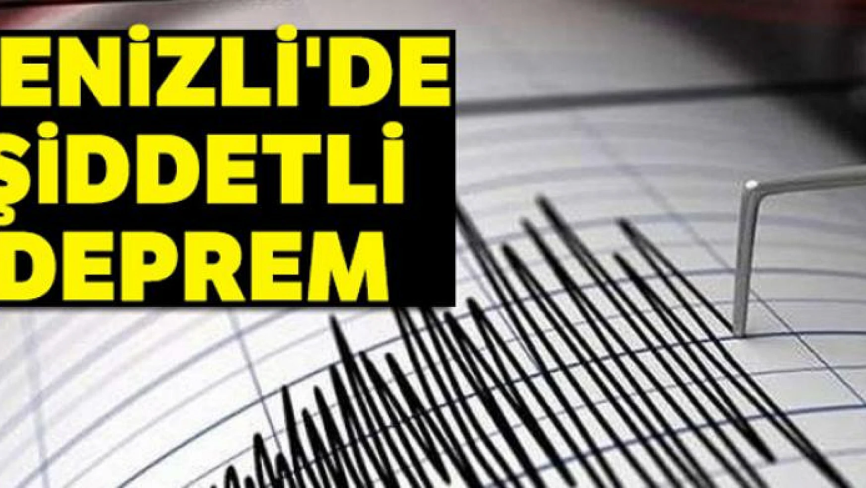 Denizli'de şiddetli deprem |Son depremler...