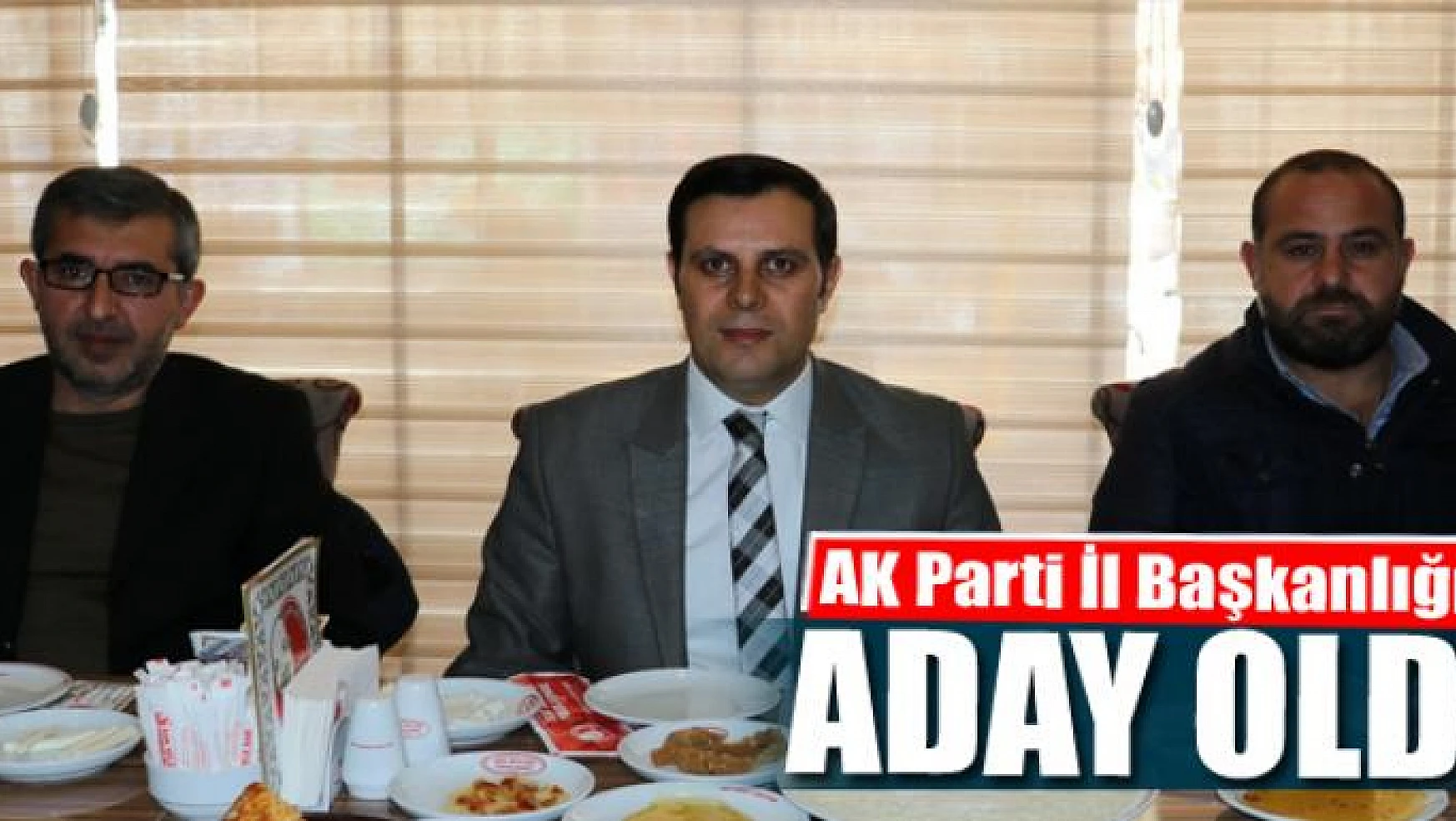 Mehmet Utku, AK Parti İl Başkanlığına aday oldu