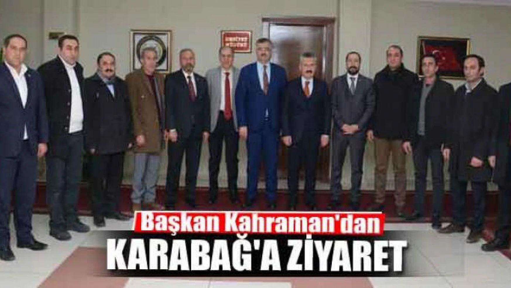 Başkan Kahraman'dan Emniyet Müdürü Karabağ'a ziyaret