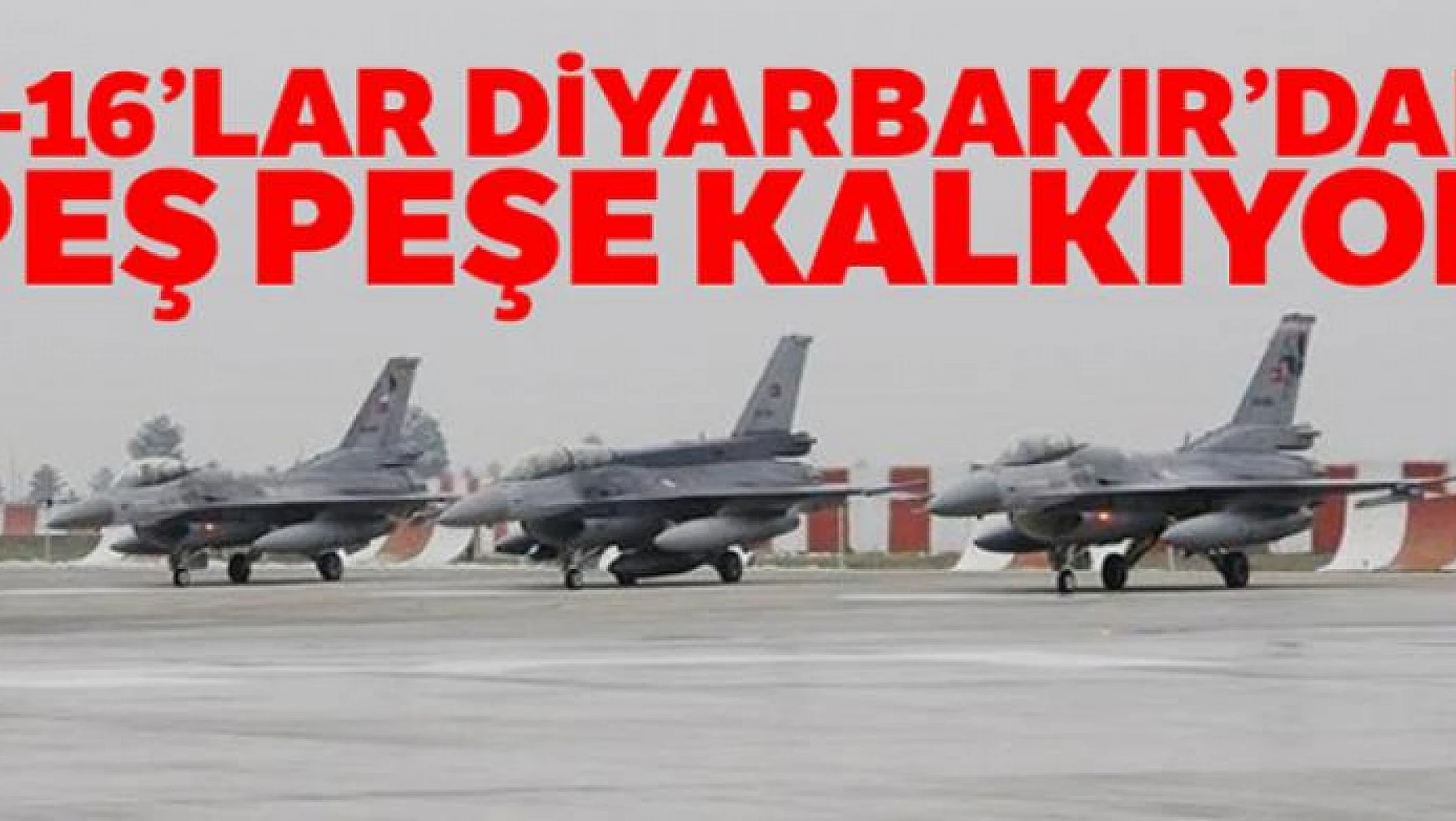 Diyarbakır'da hava hareketliliği başladı