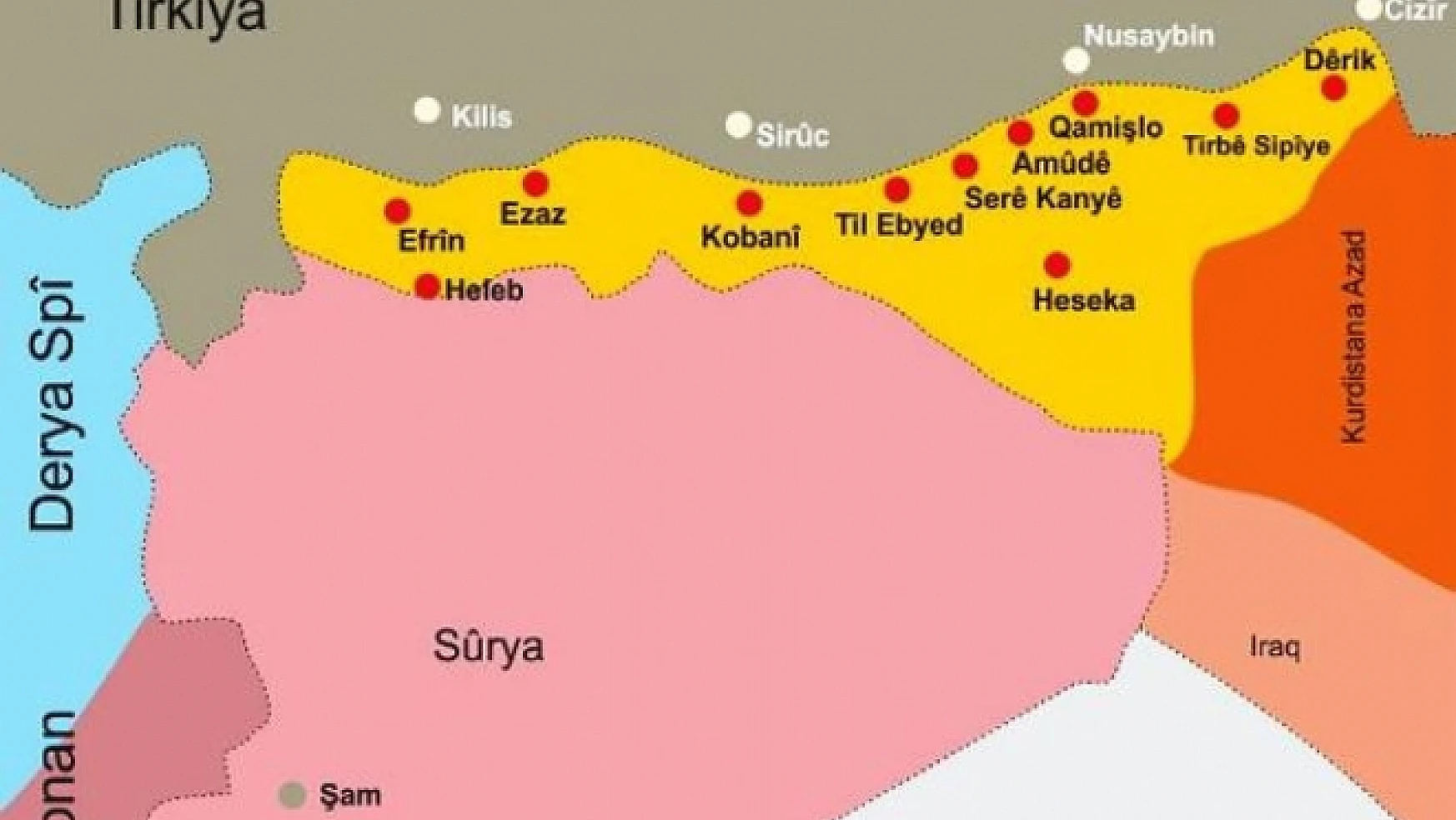 Rojava Kürt yönetimi kuruldu