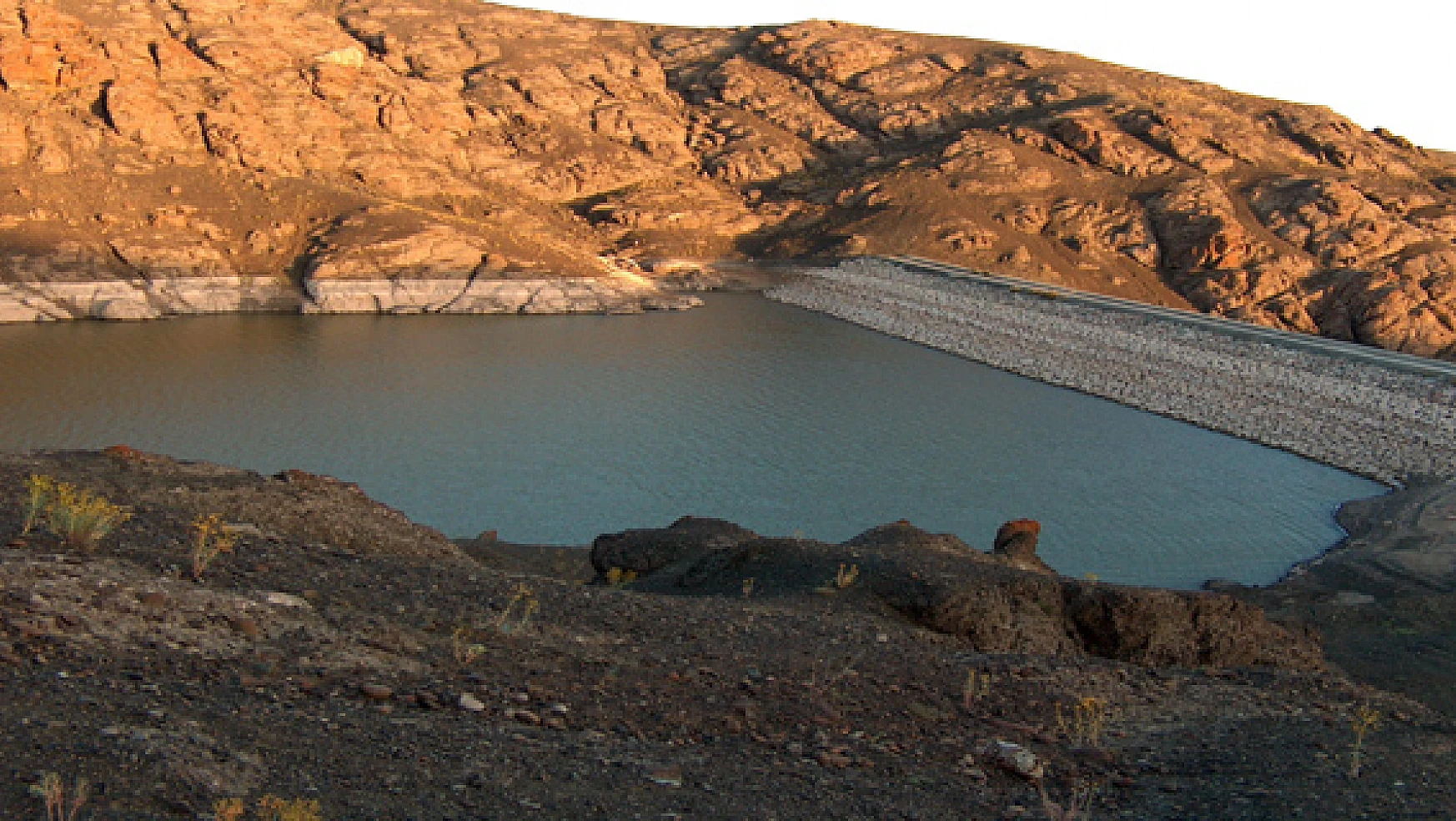 Morgedik Barajı'nda Su Tutulmaya Başlandı