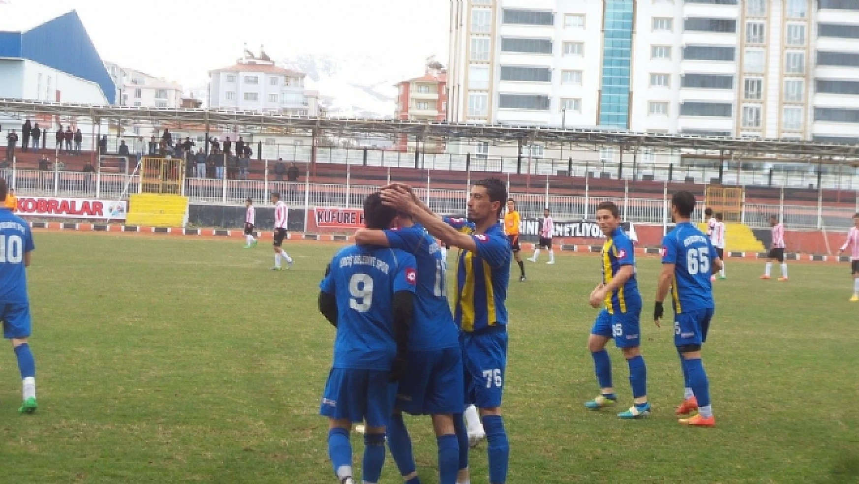 Final maçı Erciş Belediyespor'un 2-1