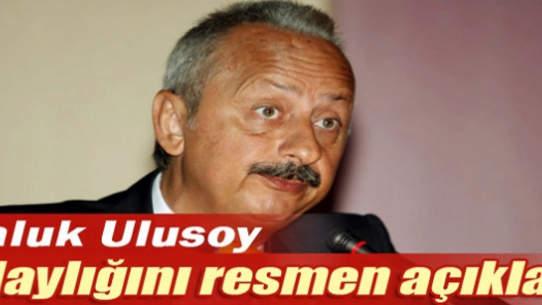 Haluk Ulusoy TFF başkan adaylığını açıkladı
