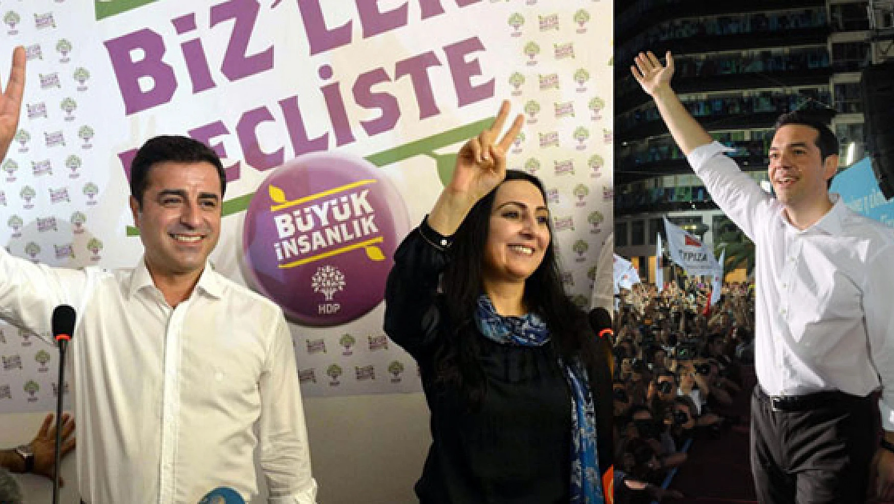 SYRİZA: HDPnin Büyük Başarısını Kutluyoruz