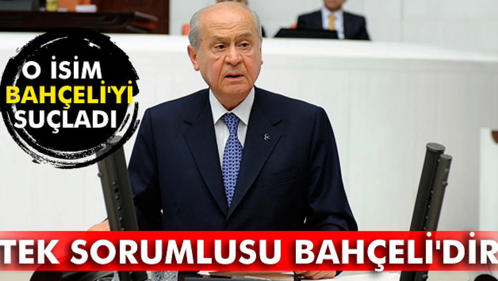 Akdoğan: 'Seçimin tek sorumlusu Bahçeli'dir'