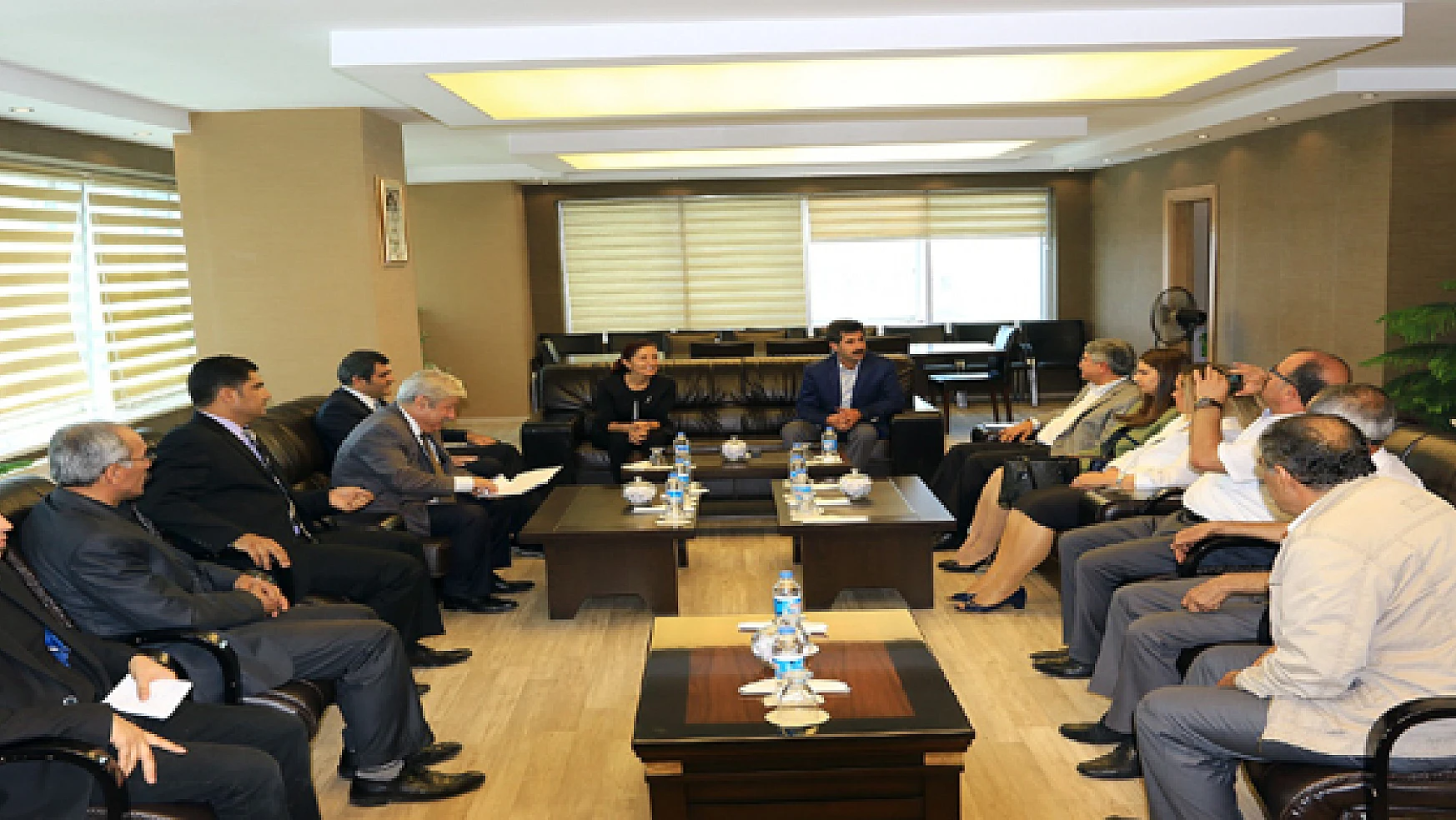 CHP Heyeti Eş Başkanları Ziyaret Etti