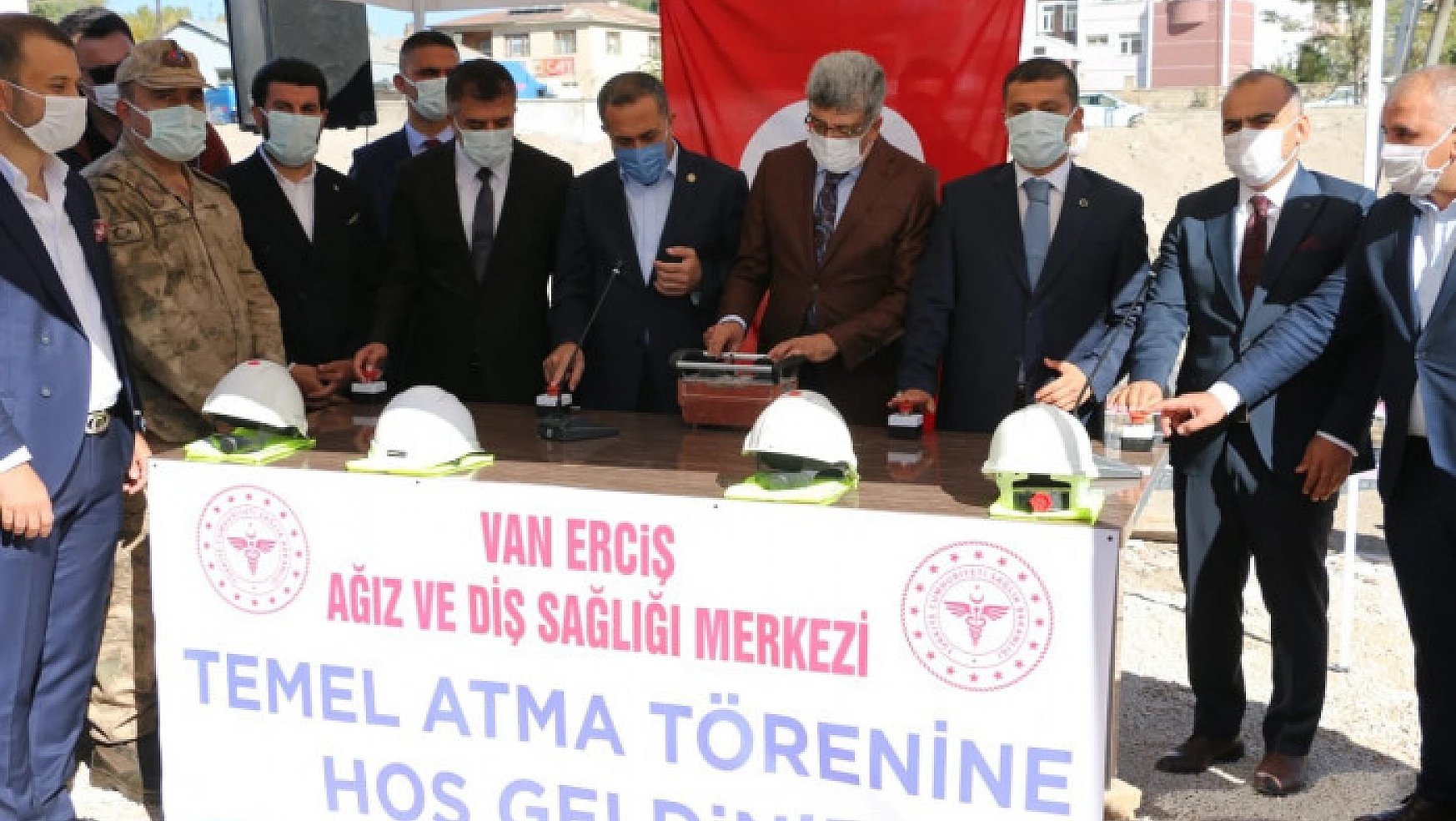 Erciş'te Ağız ve Diş Sağlığı Merkezi'nin temeli atıldı
